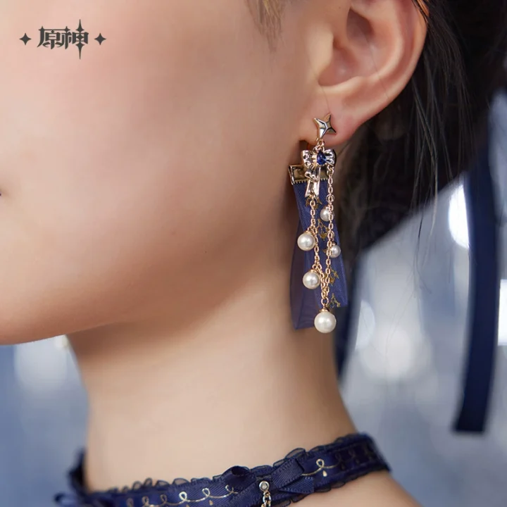 Furina Impression Earrings / Ear Cuffs | Genshin Impact - Image 5
