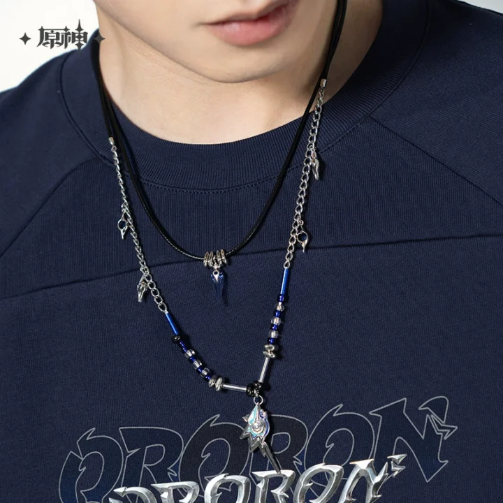 Ten Thousand Flames and Foothills Series Ororon Double Necklace | Genshin Impact - Image 2