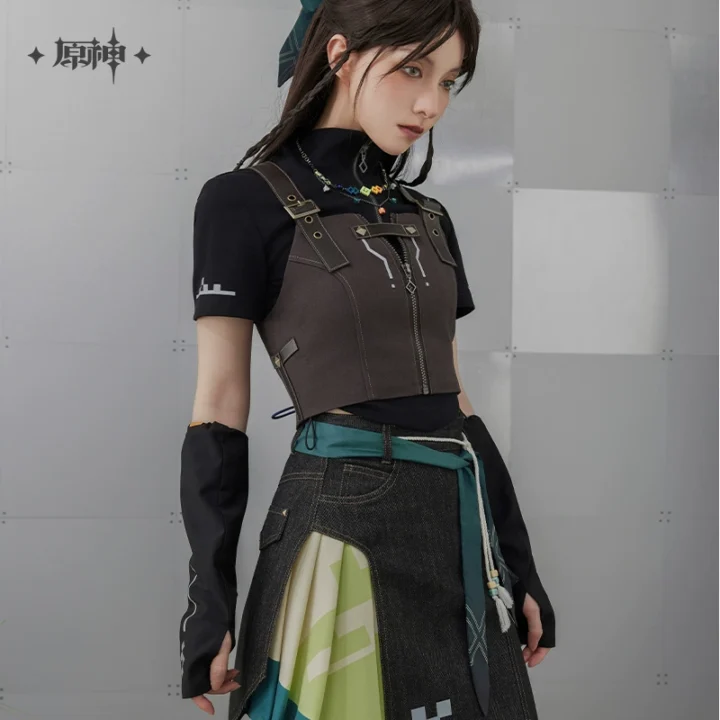Kinich Impression Cropped Vest | Genshin Impact - Image 2