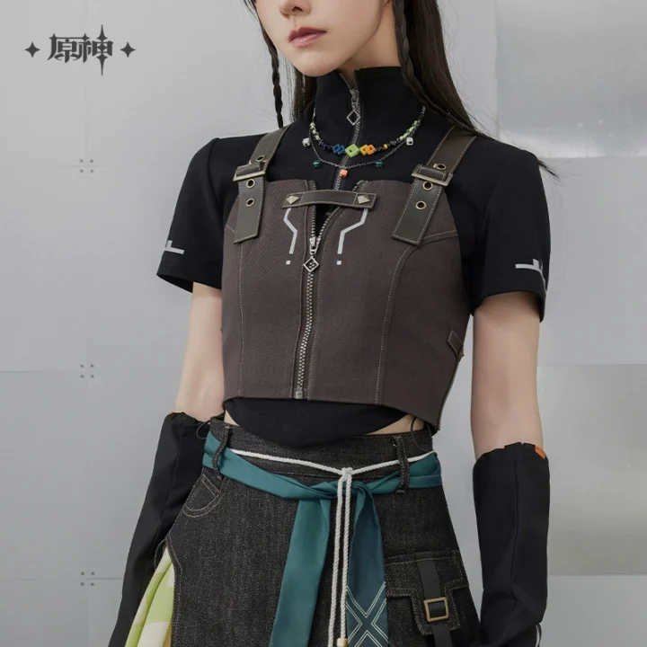 Kinich Impression Cropped Vest | Genshin Impact