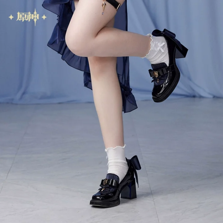 Furina Impression Mid-Heel Loafers | Genshin Impact - Image 4